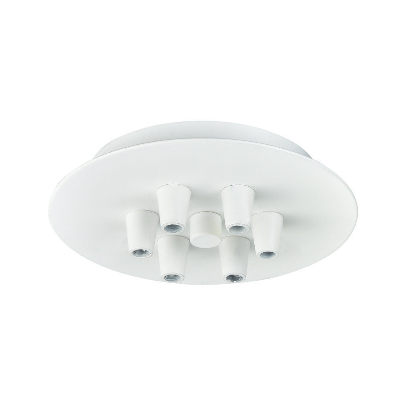 Auvent multi-port 6 lumières, Blanc