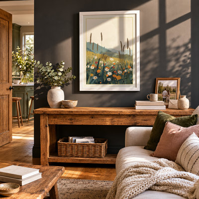 Meadow in Bloom Botanical - Framed Print