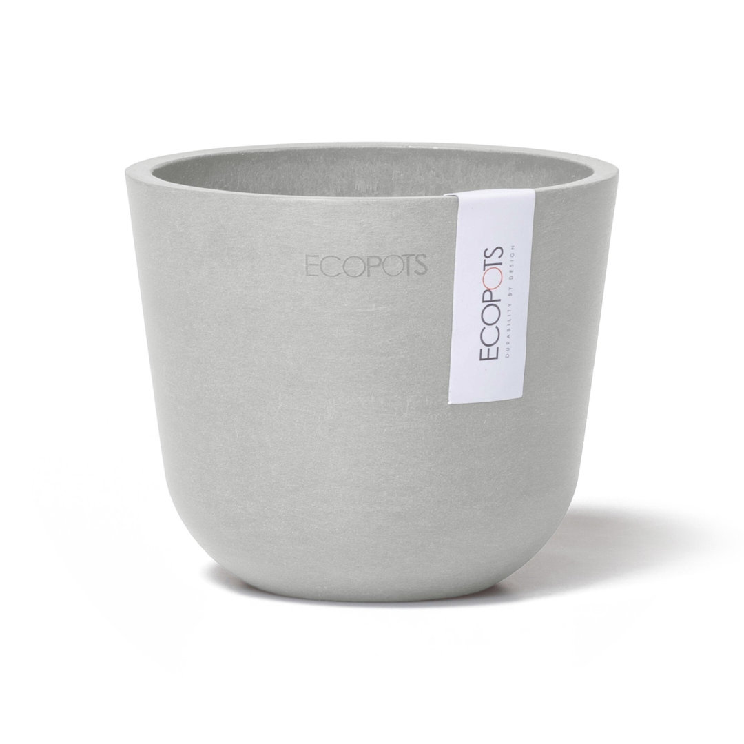 Ecopots Oslo Indoor/Outdoor Modern Recycled Plastic Flower Pot Planter Ecopots 