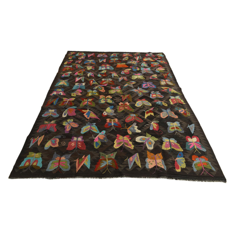 Tapis brun foncé Odell