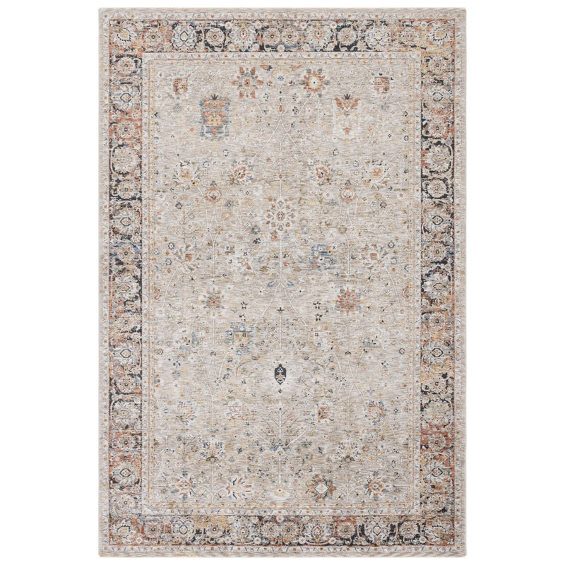 Tapis beige Silverado 112, Rectangle 4 pi x 6 pi