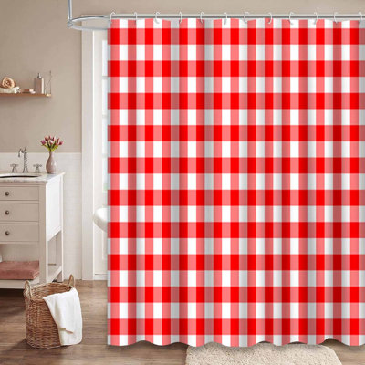 Rideau de douche Red Vingham