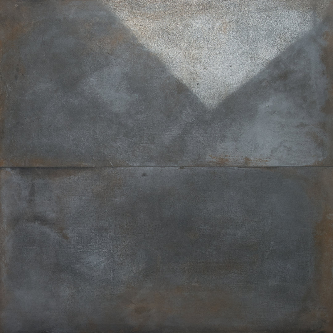 Angela Harris Fremont 23.62" x 47.24" Semi-polished Cement Look Porcelain Floor and Wall Tile (15.49 SQFT / Box) Bond Tile 