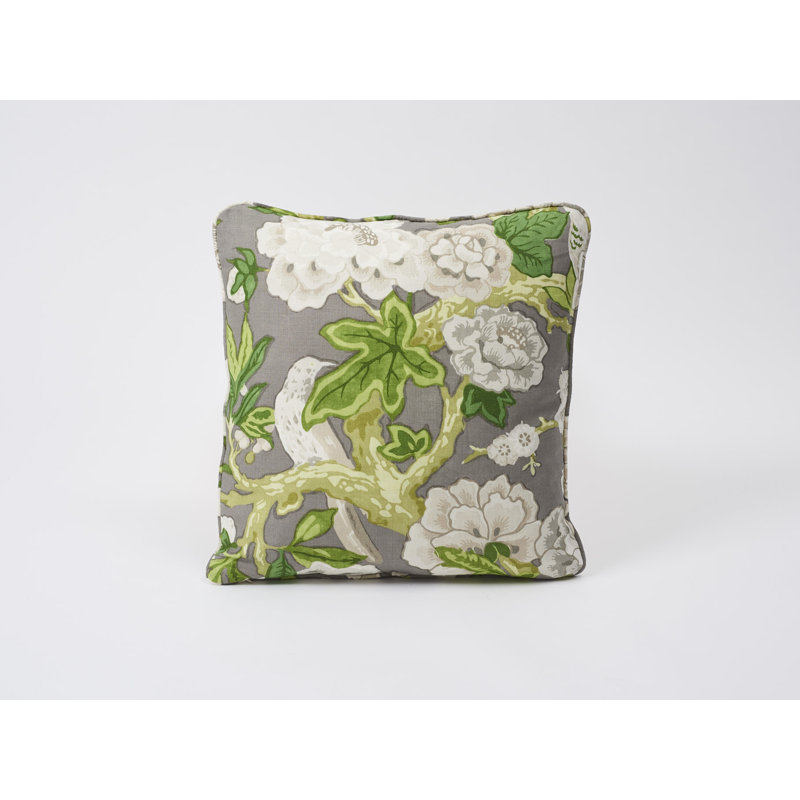 Schumacher x Mary McDonald Bermuda Blossoms Pillow