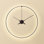 Ombra Aluminum Skeleton Wall Clock