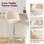 Vanity Desk Chair Dressing Table Chairs Swivel Armless Height Adjustable Foam Padded Bedroom Makeup Office Chair-1866584854-1866584852