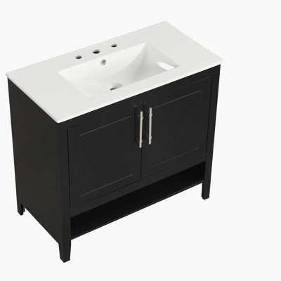 36'' Single Bathroom Vanity Base Only