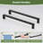 60'' W X 74'' H Door Double Sliding Frameless Shower Door With 8Mm Easy Clear Tempered Glass-121060120