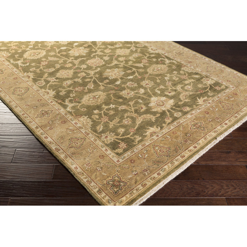 Duretta Wool Oriental Indoor Rug, 6' x 9'