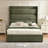 Upholstered Platform Bed With Tall Headboard And Spacious Solid Wood Drawers-1413363649-1413444787
