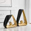 Home Decor Modern Art Statue en céramique Décoration de salon - Sculpture abstraite Décorations de table pour bureau de chambre à coucher-1842507662