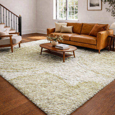 Tapis grain de bois de qualité supérieure lavable à la machine Dream Shag ADS713