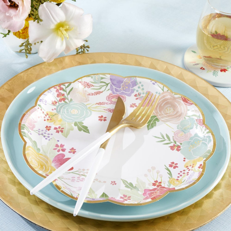 Assiette à dîner en papier 30 pièces
