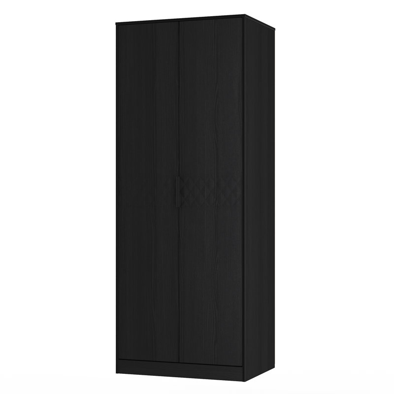 Tarkio Double Wardrobe, Black