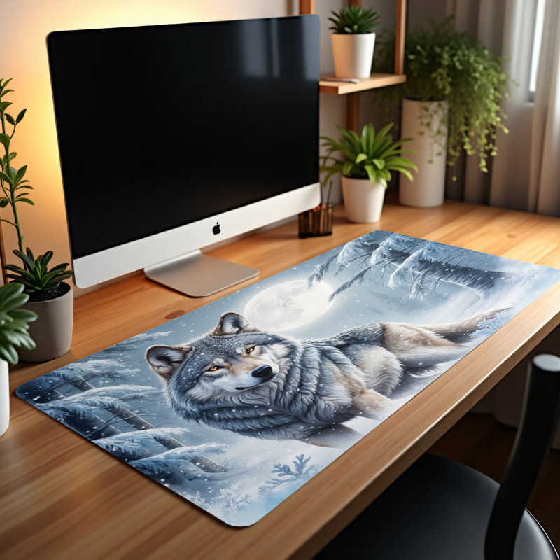 Polyester Desk Pad, 23.6x13.8