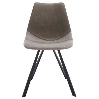 Chaise d'appoint en similicuir Greer