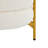Round Storage Ottoman Multiuse Vanity Stool With Metal Legs-114893891