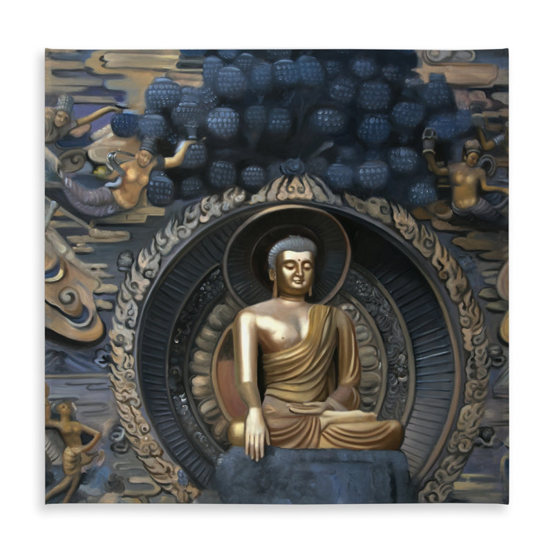 Grand Buddha Tablecloth | Religion & Spirituality Decor