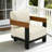 Outdoor Aluminum Chair With Cushions，Patio Chair With Cushions