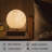 Magnetic Levitation Moon Lamp With Realistic Lunar Surface, Floating LED Night Light For Home Decor And Unique Gifts