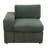 Onyx Turquoise Green Corduroy 4-Pieces Module Sofa Set-122680861