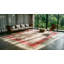 Antique Chinese - Art Deco Room Size Wool Beige, Rose Rug