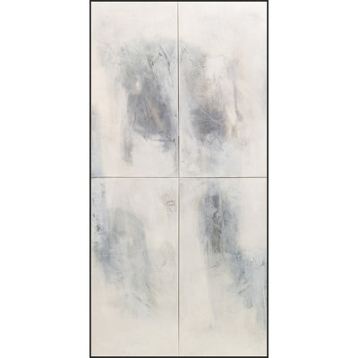 Lillian August " Gestural Abstract " by Lillian August Painting Print