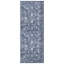 Tapis de couloir 2 x 6 tapis de couloir à motif floral rétro lavable avec tapis en caoutchouc antidérapant pour couloirs