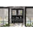 41 Wall Mounted Bathroom Mirror Cabinet With Storage Drawers, Hooks, And High-Define Mirrors, 24-Inch, Black Painted, Modern Look 24-Inch Clear Mirrors For Organizing Essentials, Style, Solid Wood-647356661