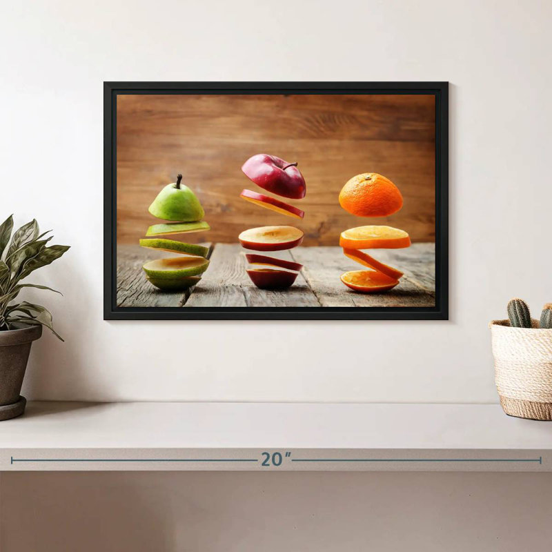 Yarlin tranches de fruits, H 9 po x l 13 po