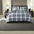 Hypoallergenic Microfiber Bedding Sets, King/cal King, Classic Style For Home