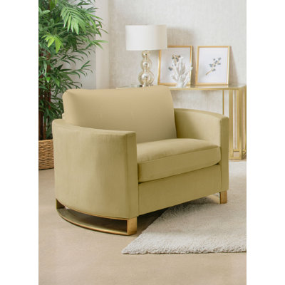 Fauteuil d'appoint 38,8 po, chameau