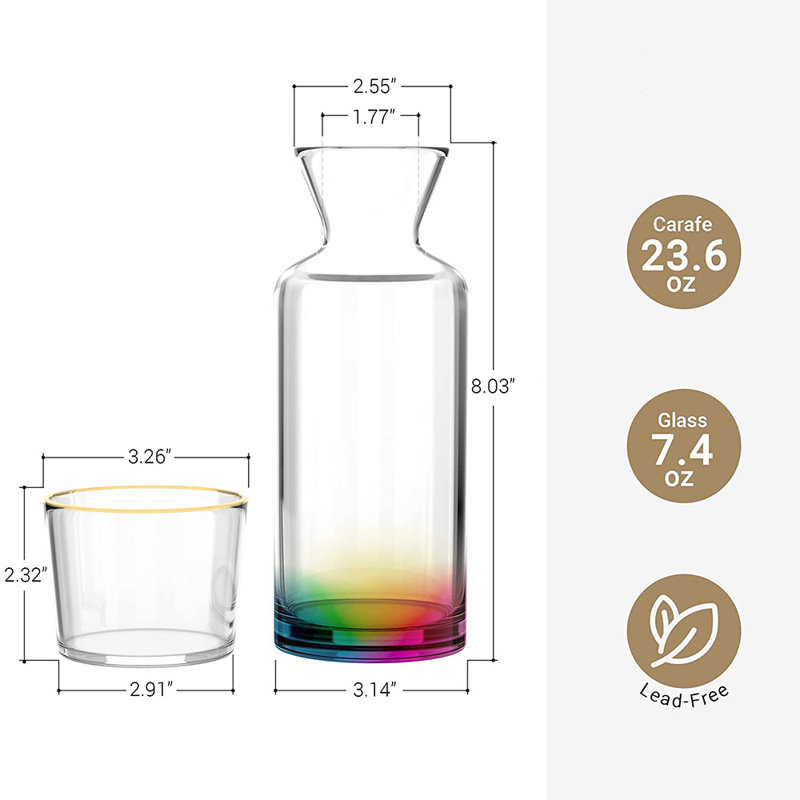 Carafe à eau Bedside