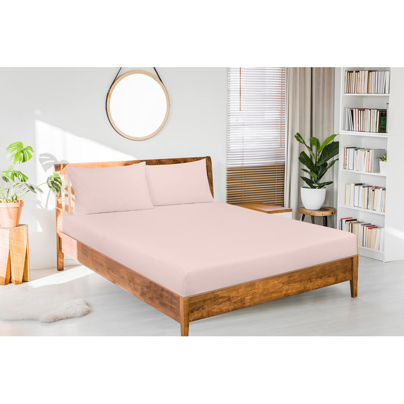 Royale Linens | Ultra Soft Brushed Microfiber | Hotel Luxury Bottom Sheets | Wrinkle Free & Fade Resistant | Deep Pocket Only