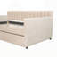 Lit de jour rembourré polyvalent avec tiroirs pour plus de rangement et de confort-119021750
