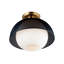Plafonnier encastré 1 lumière 14,25 po Bacco