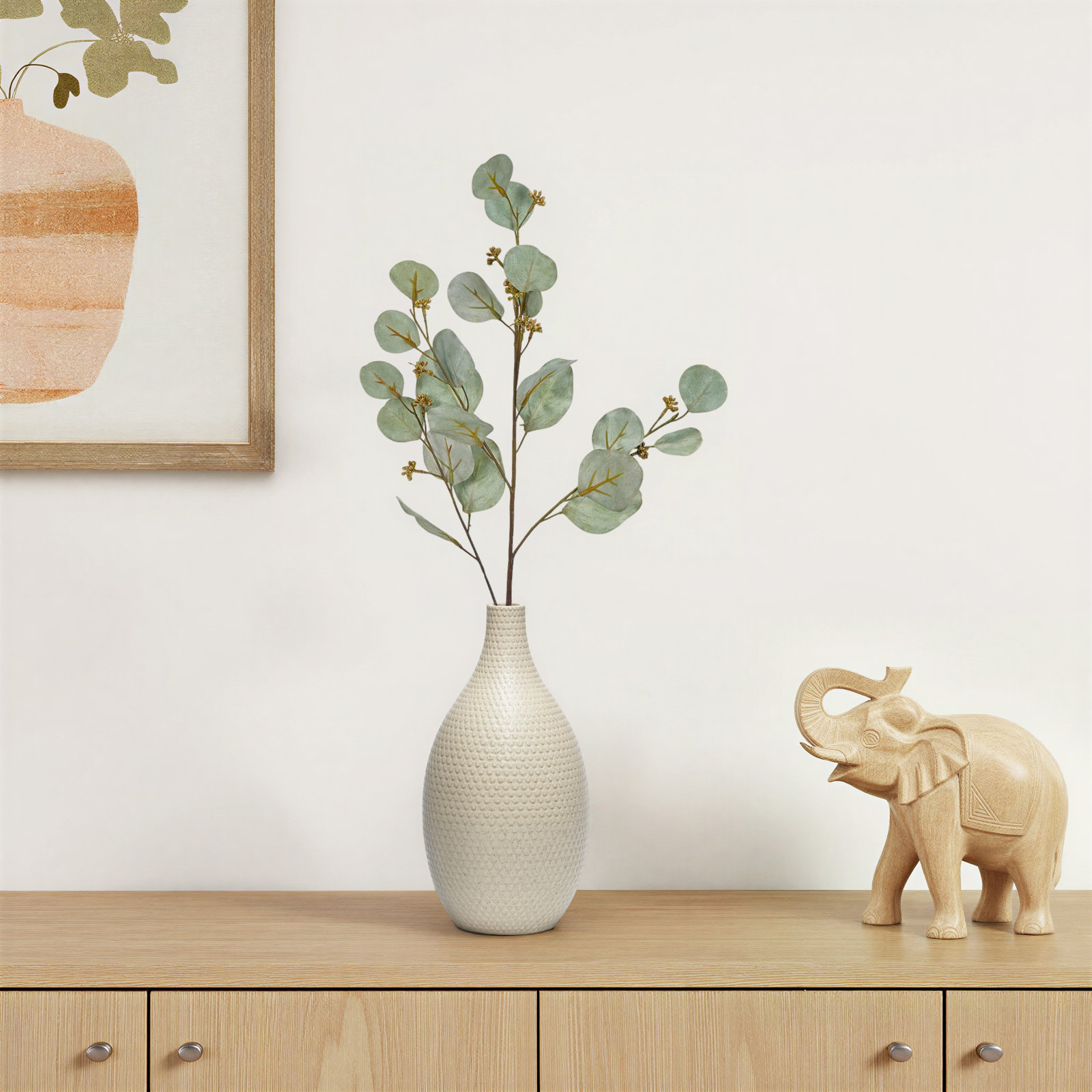 Winnetka 32'' Faux Eucalyptus Spray Stem