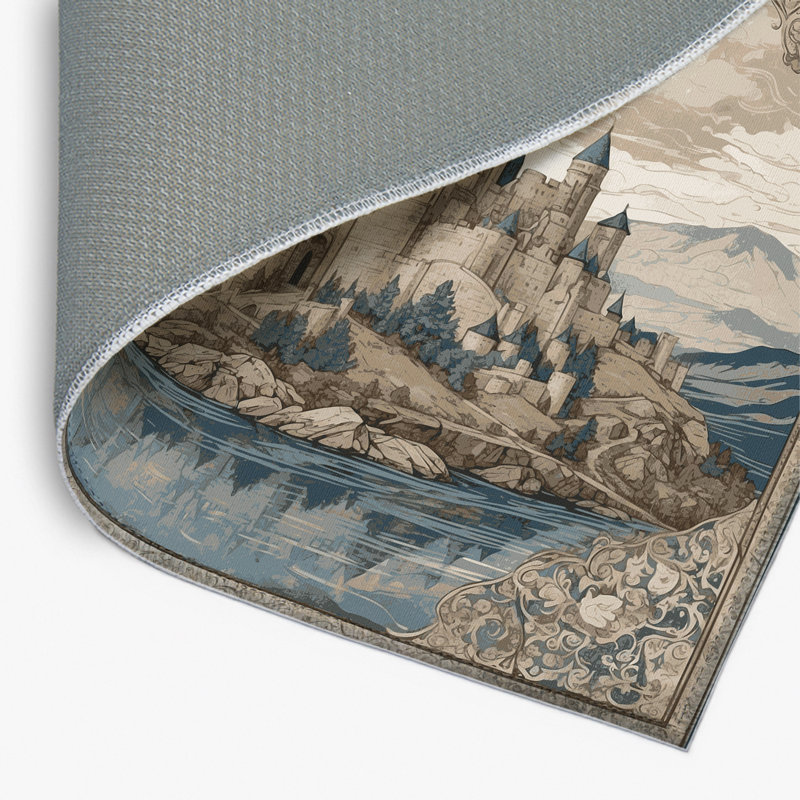 Tapis intérieur et extérieur Stonehaven Castle, Rectangle 4pi x 6 pi