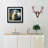 Sheep Post-Impressionism - Single Picture Frame Print on Wood-1037342038