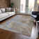 Machine Washable Indoor/Outdoor Xhevrie Taupe Rug