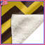 Couvertures en zigzag brun et jaune-130098617
