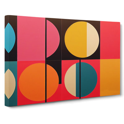 Scandinavian Abstract Art Vol.2 - Wrapped Canvas