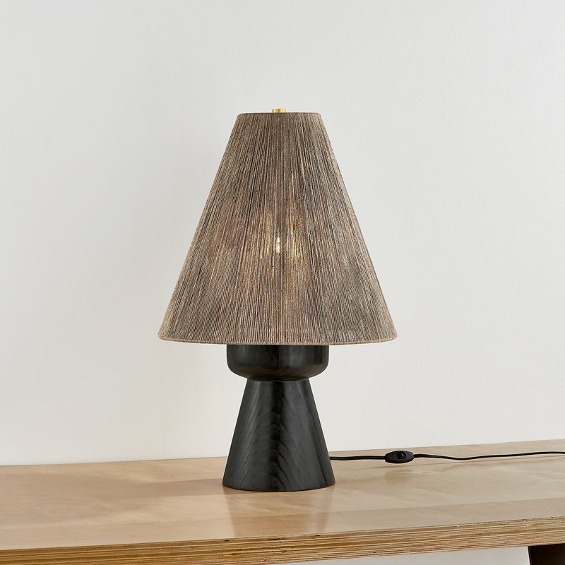 Lampe de table en laiton vieilli Mannsville