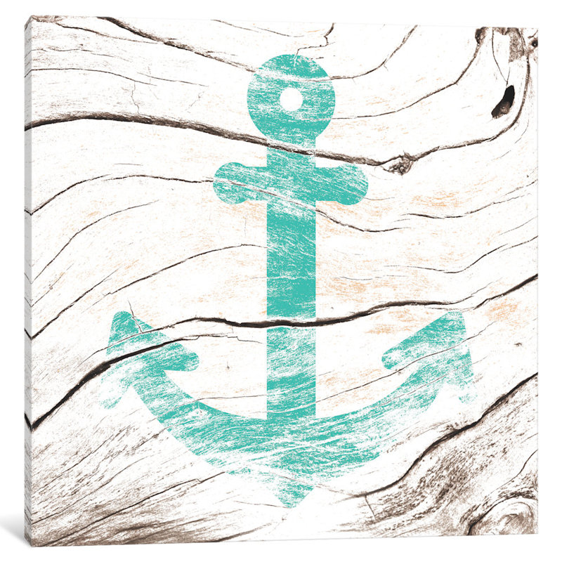 " Anchor Down " by 5by5collective, 18" H x 18" W x 1.5" D