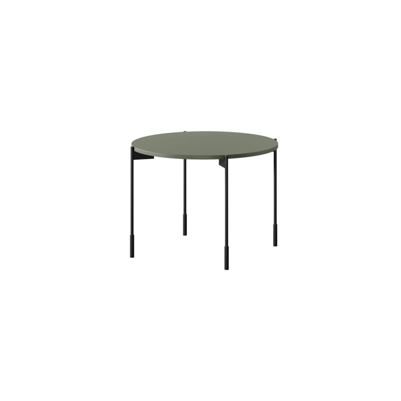 Four Leg Coffee Table, 45cm H x 64cm L x 64cm W, Olive