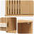 vidaXL Bathroom Cabinet with Door Olden Brown 13.78 x 11.81 x 21.65 in