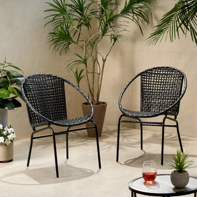 Ensemble de 2 chaises d'extérieur