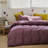 Solid Color Comforter Light Color 3 PCs Bedding Set Pure Color Bed Comforter Set-115665725-115665716