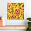 Lelend calavera et motif de cactus-111887438