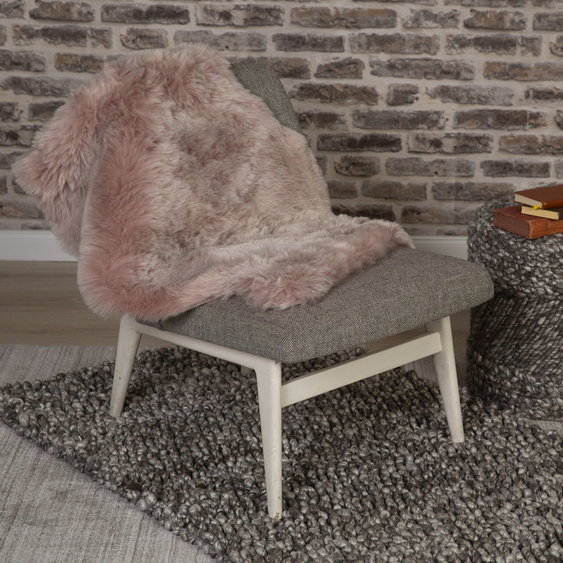 Byrone Hand Tufted Dhurrie Area Rug, Pink, Novelty 55 x 85cm